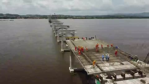 Bolsonaro: Ponte sobre o Rio Araguaia