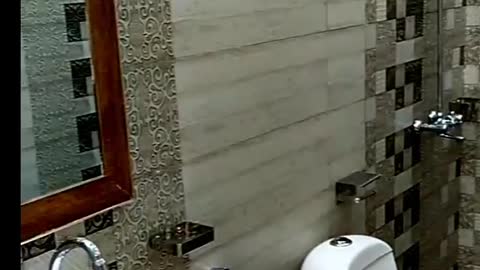 How to install tiles in washroom