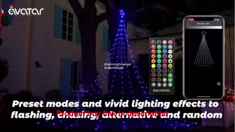 Outdoor Christmas Decorations Lights with Star