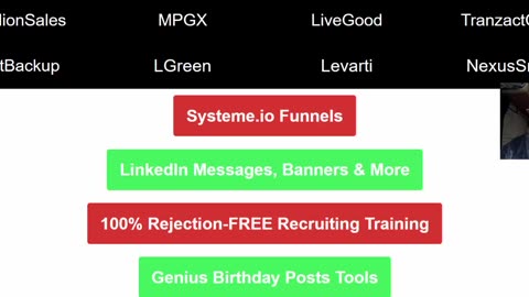 Rejection Free System - Gloria Top in 3 Companies - Multiple Income Streams - 2-6-24