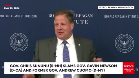 NH Governor Chris Sununu Slams CA Governor Gavin Newsom and Former NY Governor Andrew Cuomo