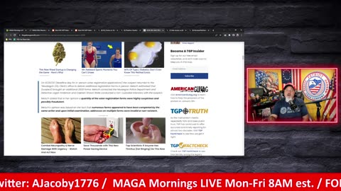 MAGA Mornings LIVE 8/9/2023 Massive 2020 Voter Fraud Uncovered