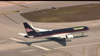 Trump Force One Headed To NYC From West Palm Beach