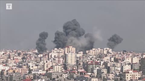 Israel attack Gaza in retaliation for rocket attack