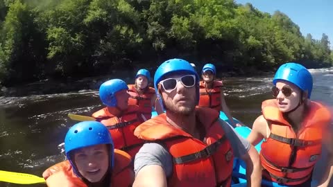First Time Whitewater Rafting