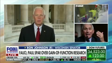 Senator Ron Johnson Blasts Fauci and the NIH