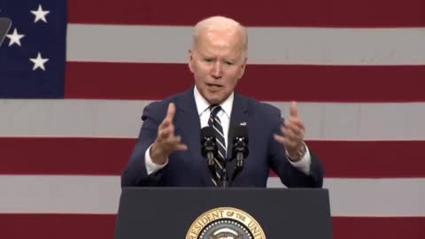 BIDEN ERUPTS DURING PITTSBURGH INFRASTRUCTURE SPEECH ABOUT THE COST OF INSULIN