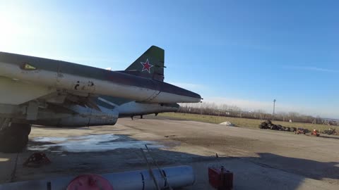 Russia Says It Launched Missiles At Ukrainian Military Positions From Su-25 Aircraft