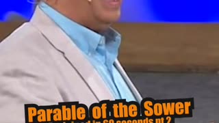 Parable of the Sower Explained in 60 Seconds pt2 - Spencer Nordyke