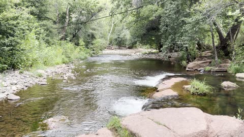 Oak Creek In Sedona, Arizona (Near Buddha Beach)