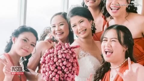 Bride Carries 11-Pound Bouquet of Onions Instead of Flowers