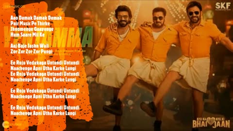 yantamma songs with lyrics-kisi ka bhai kisi ka jaan