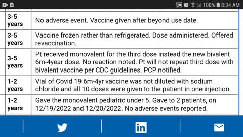 BABY INJECTED W/TEN DOSES AT ONE TIME! 1000'S OF MISTAKES IN AGES 5 & UNDER!