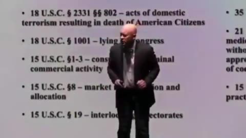 David Martin exposed the C0VID criminals; spelled out their treasonous acts & crime against humanity