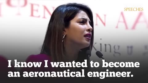 Priyanka Chopra Speech: Be Fearless