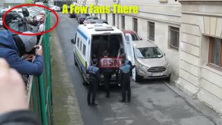 Andrew Tate FANS Protesting Outside His Jail