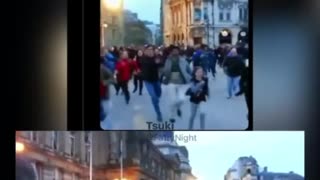 Ukraine - Fake People running while being filmed - Exhibit A