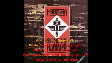 Manowar - All Men Play On Ten {karaoke gear}