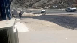 road works At muhayil