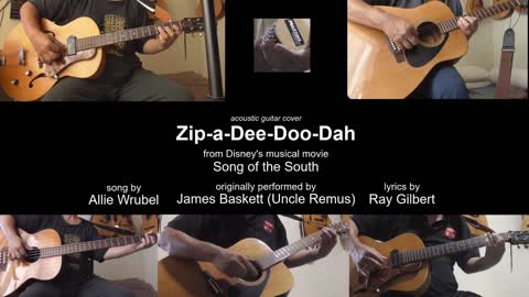 Guitar Learning Journey: "Zip-a-Dee-Doo-Dah" cover - instrumental