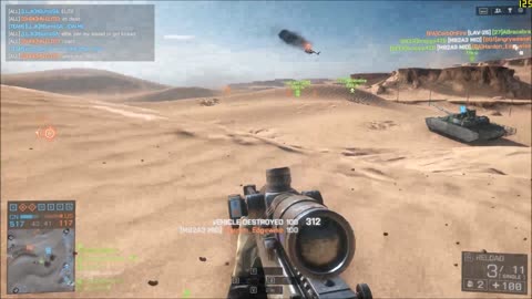Sniping Helicopter in bf4