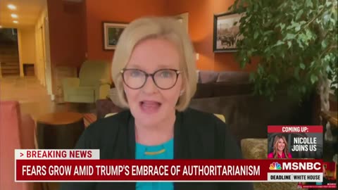 Clarie McCaskill Lies About Trump Says He has "No Agenda but Ego"
