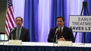Governor DeSantis Speaks on COVID Variants and Treatments