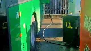 The green climate maniacs have caused this. Electric buses purc...