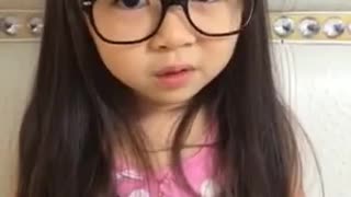 Adorable little girl explains why she doesn't hate school