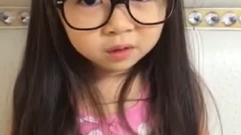 Adorable little girl explains why she doesn't hate school