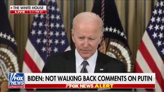 Warmongering Biden DOUBLES DOWN On Supporting Regime Change In Russia