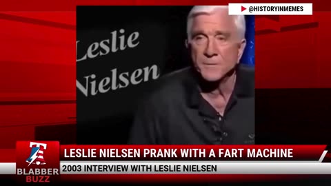 Leslie Nielsen Prank With A Fart Machine