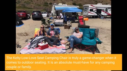 Customer Reviews: Kelty Low-Love Seat Camping Chair - Portable, Folding Chair for Festivals, Ca...
