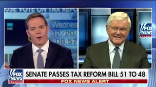 Gingrich: 'Elite News Media' Has Spent 6 Months Lying About the Tax Bill