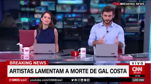 Maria Bethânia lamenta a morte de Gal Costa | LIVE CNN