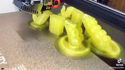 What is being printed by 3D printe