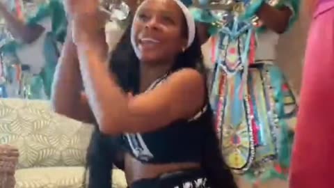 Jayda Cheaves Twerking at event [Short Clip]