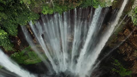 Waterfall water river