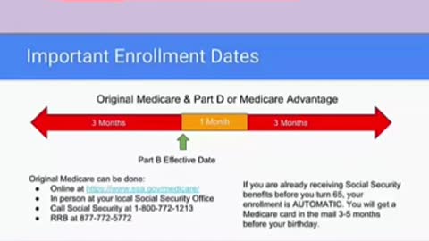 Part 15 of our tutorial - When can you start a Medicare Advantage plan or a Part d plan