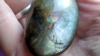 Purple labradorite