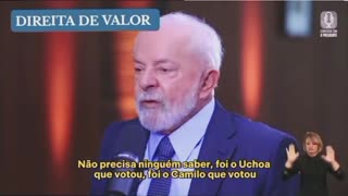 Lula quer calar o seu povo brasileiro