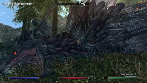 Just a normal day in Skyrim.