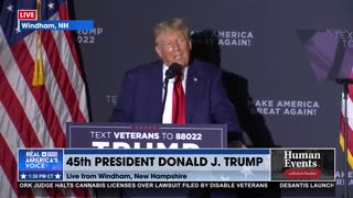 Trump: Joe Biden has been a ‘disaster’ for American veterans