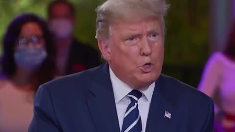 Fake News asks Trump about Q 2020