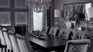 Unique Dining Table Design 2022 | Beautiful Dining Room Decoration | Wall Decoration | Dining Chairs