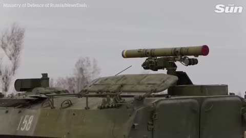 Russian soldiers train anti-tank missiles in Siberia