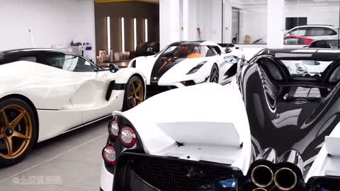 Car owners should like white # Pagani # Ferrari # Konisag # Porsche