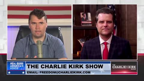 Matt Gaetz tells Charlie Kirk how he beat the DOJ's smear campaign