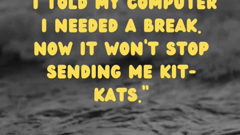 Computer Break: Kit-Kat Sending Shenanigans (Tech Humor!)
