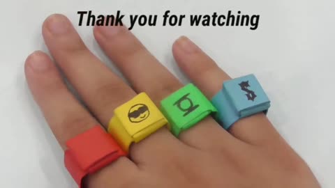 How to make a Paper Ring